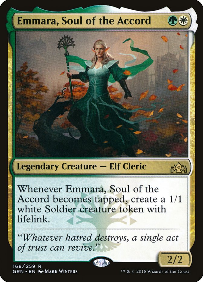 Emmara, Soul of the Accord [Guilds of Ravnica] Magic: The Gathering