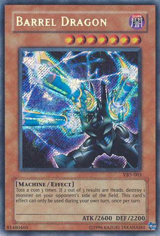 Barrel Dragon [VB5-003] Secret Rare Yu-Gi-Oh!