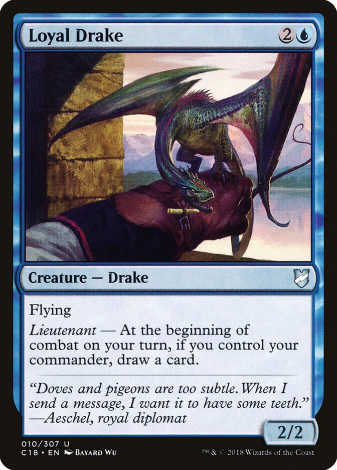 Loyal Drake [Commander 2018] Magic: The Gathering