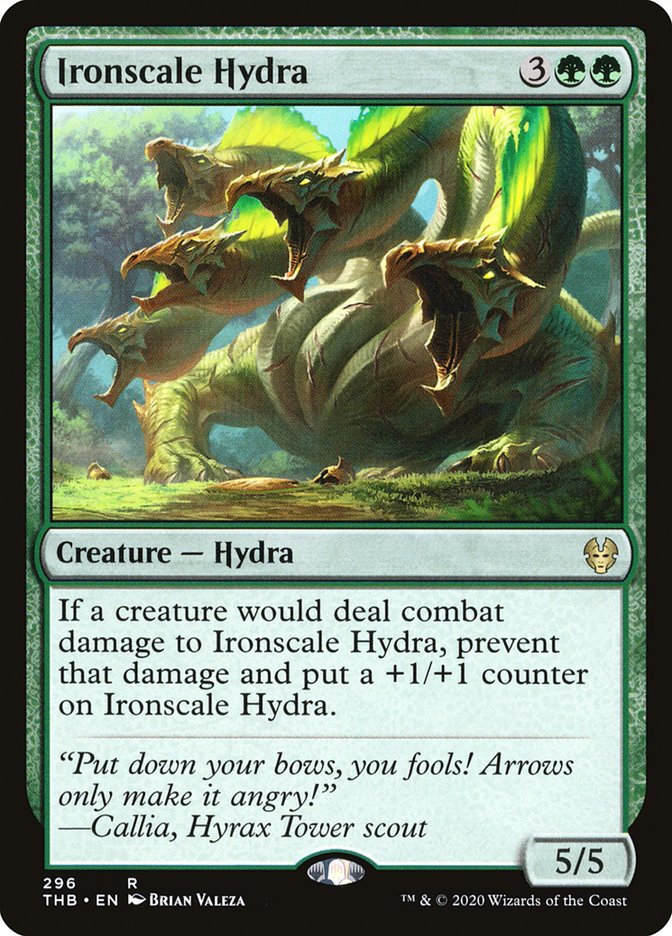 Ironscale Hydra [Theros Beyond Death] Magic: The Gathering