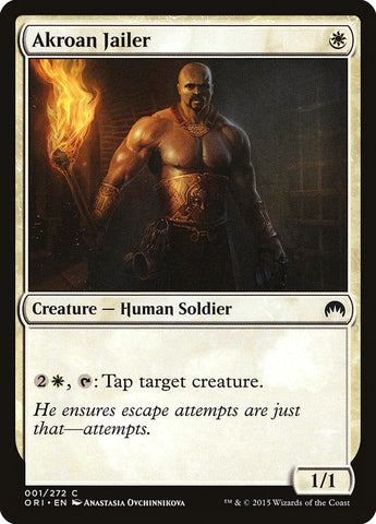 Akroan Jailer [Magic Origins] Magic: The Gathering