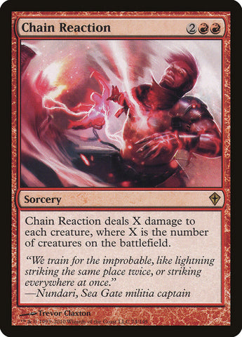 Chain Reaction [Worldwake] Magic: The Gathering