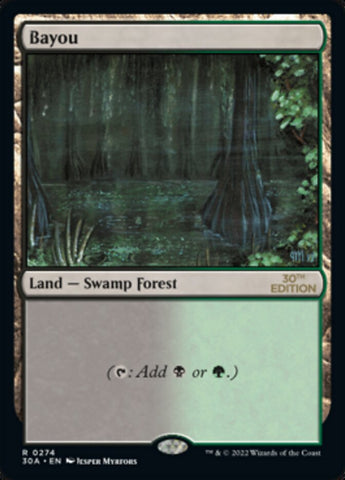 Bayou [30th Anniversary Edition] Magic: The Gathering