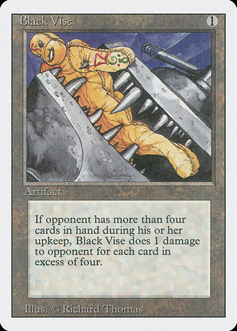 Black Vise [Revised Edition] Magic: The Gathering