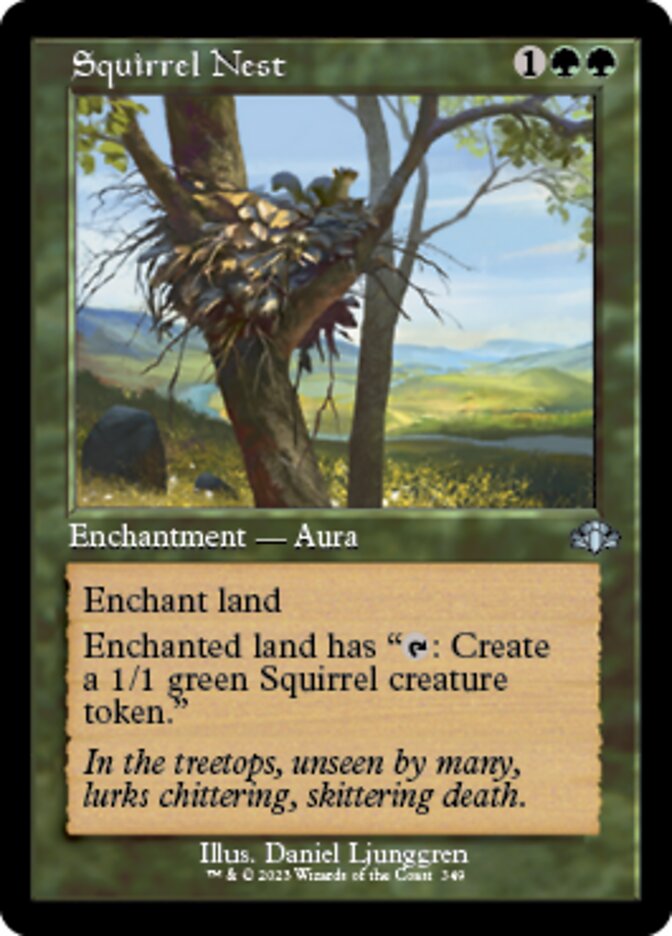 Squirrel Nest (Retro) [Dominaria Remastered] Magic: The Gathering