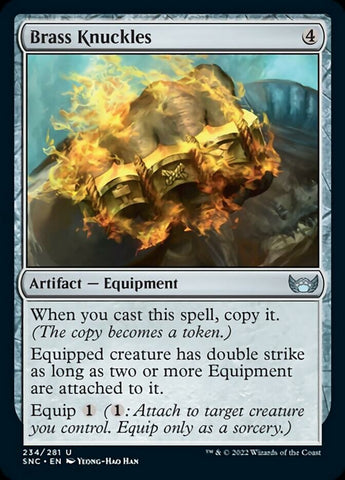 Brass Knuckles [Streets of New Capenna] Magic: The Gathering