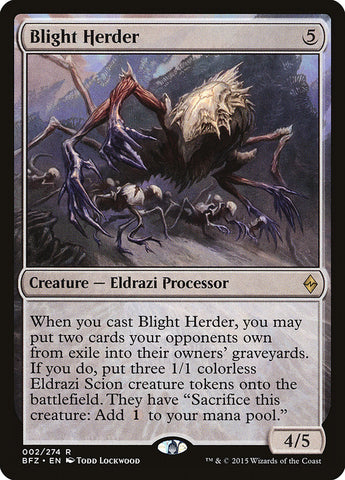 Blight Herder [Battle for Zendikar] Magic: The Gathering