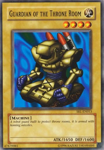 Guardian of the Throne Room [SRL-013] Common Yu-Gi-Oh!