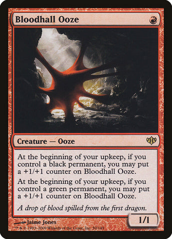 Bloodhall Ooze [Conflux] Magic: The Gathering
