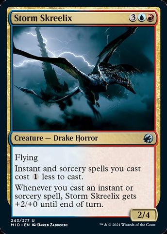 Storm Skreelix [Innistrad: Midnight Hunt] Magic: The Gathering