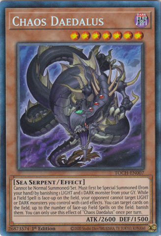 Chaos Daedalus [TOCH-EN007] Collector's Rare Yu-Gi-Oh!