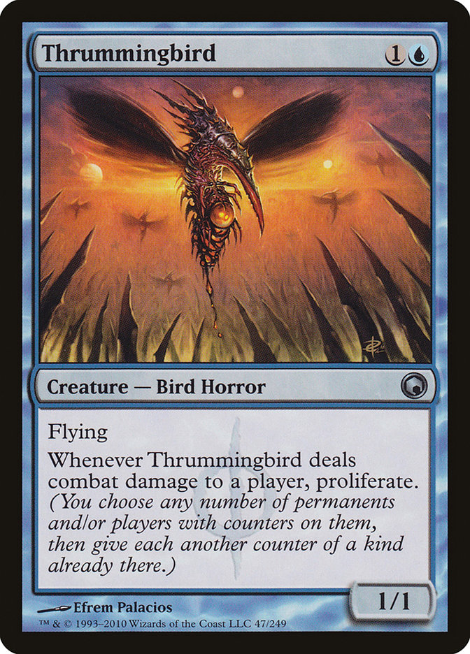 Thrummingbird [Scars of Mirrodin] Magic: The Gathering
