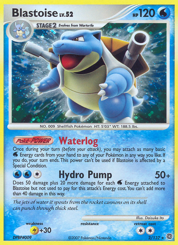 Blastoise (2/132) [Diamond & Pearl: Secret Wonders] Pokémon