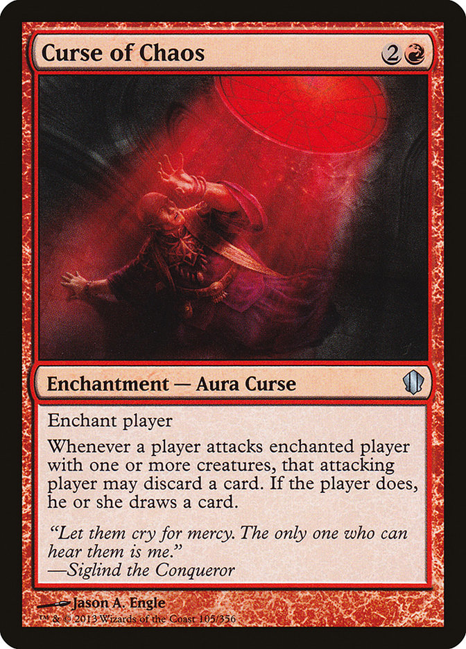 Curse of Chaos [Commander 2013] Magic: The Gathering