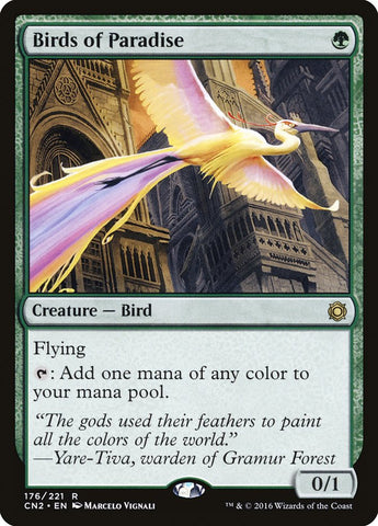 Birds of Paradise [Conspiracy: Take the Crown] Magic: The Gathering