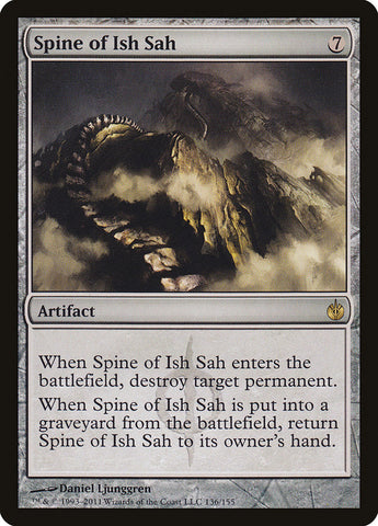 Spine of Ish Sah [Mirrodin Besieged] Magic: The Gathering