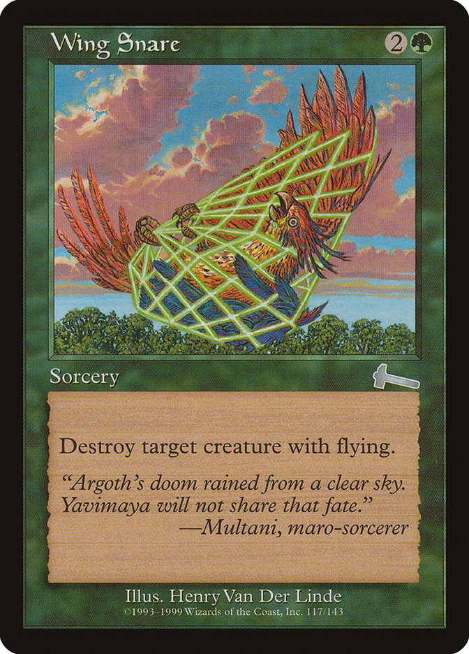 Wing Snare [Urza's Legacy] Magic: The Gathering