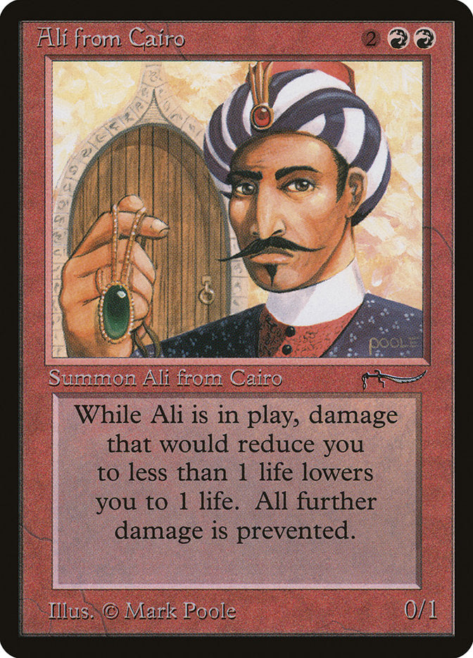 Ali from Cairo [Arabian Nights] Magic: The Gathering