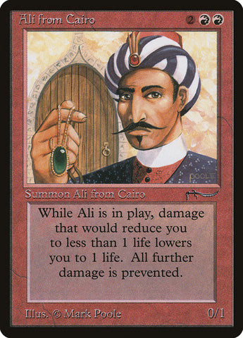 Ali from Cairo [Arabian Nights] Magic: The Gathering