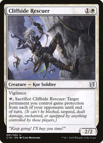 Cliffside Rescuer [Commander 2019] Magic: The Gathering