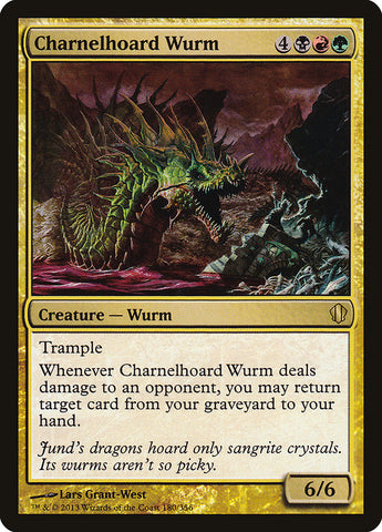 Charnelhoard Wurm [Commander 2013] Magic: The Gathering