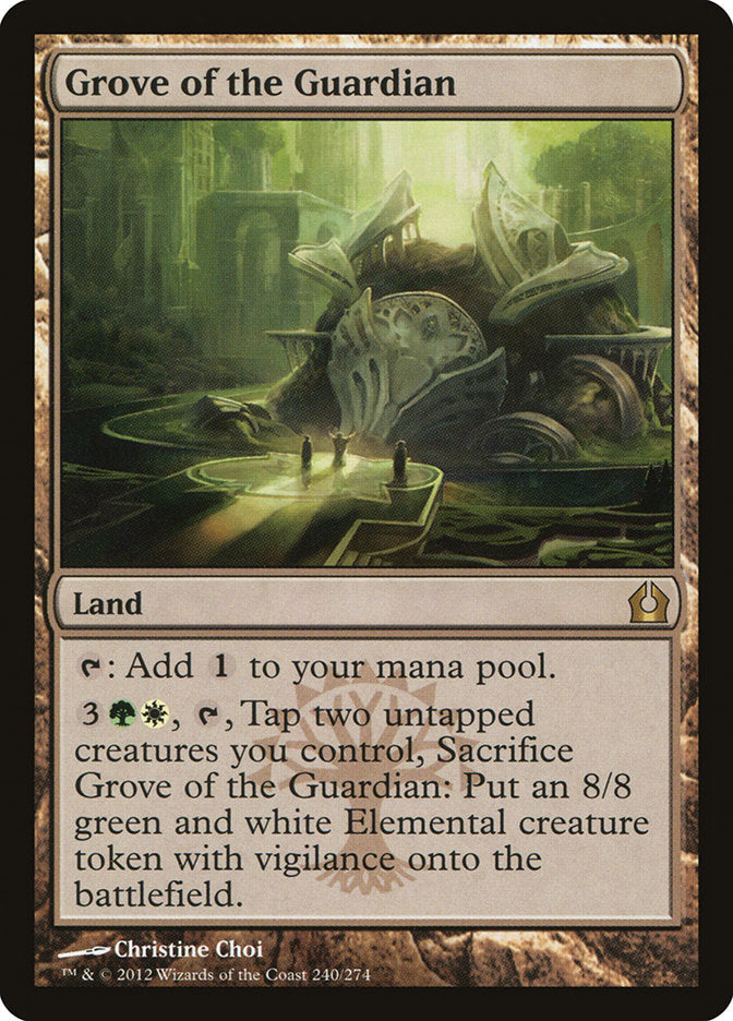 Grove of the Guardian [Return to Ravnica] Magic: The Gathering