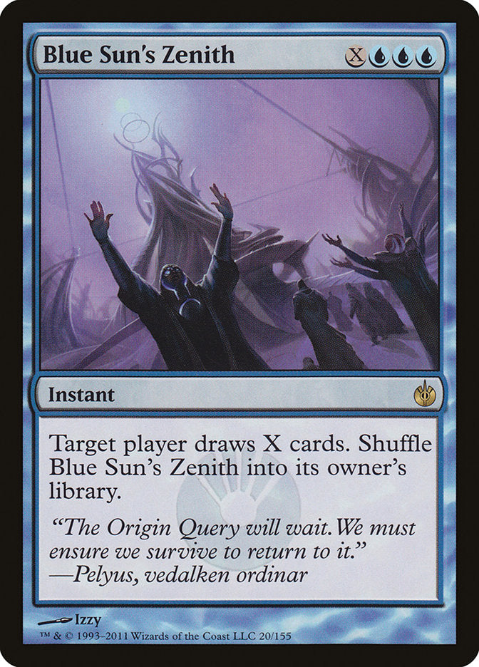 Blue Sun's Zenith [Mirrodin Besieged] Magic: The Gathering