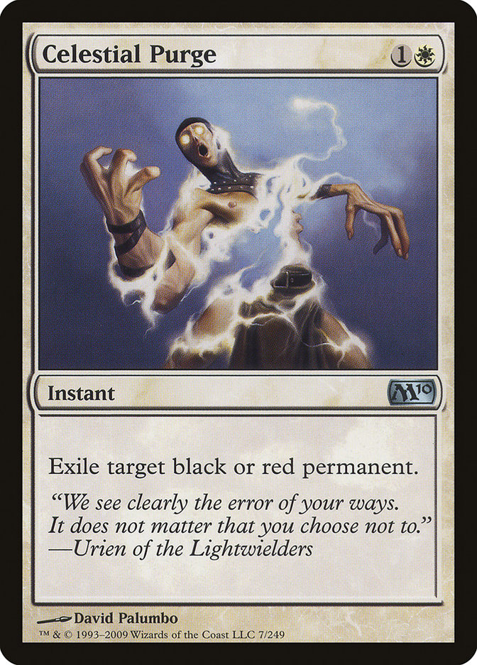 Celestial Purge [Magic 2010] Magic: The Gathering
