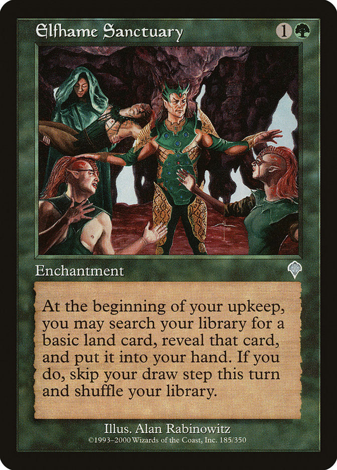 Elfhame Sanctuary [Invasion] Magic: The Gathering