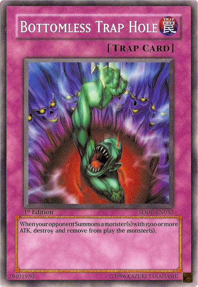 Bottomless Trap Hole [SDDE-EN032] Common Yu-Gi-Oh!