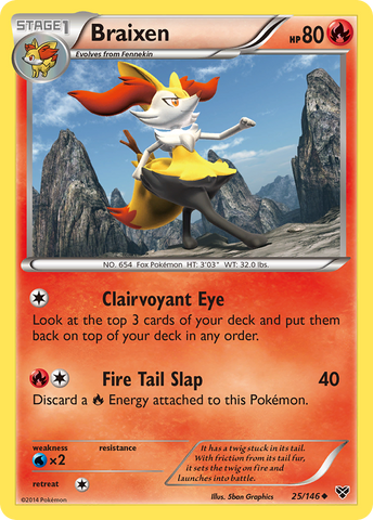 Braixen (25/146) [XY: Base Set] Pokémon