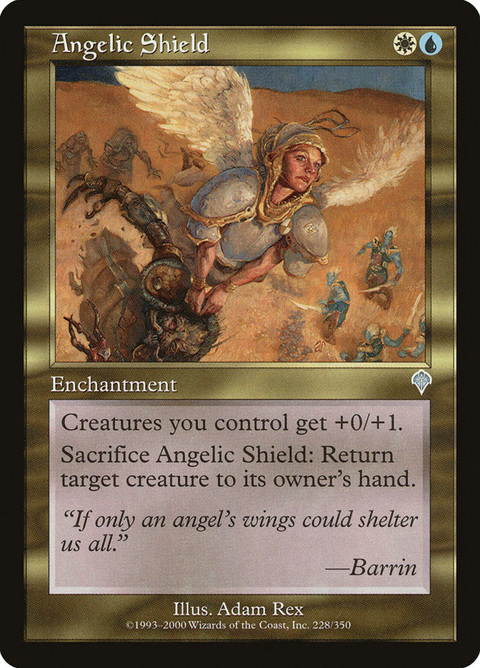 Angelic Shield [Invasion] Magic: The Gathering
