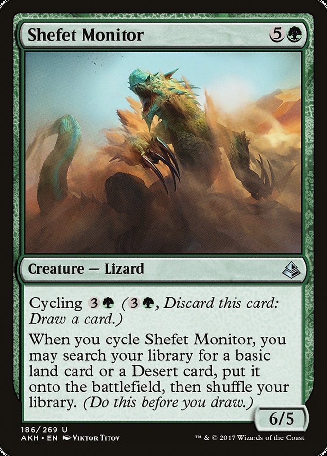 Shefet Monitor [Amonkhet] Magic: The Gathering
