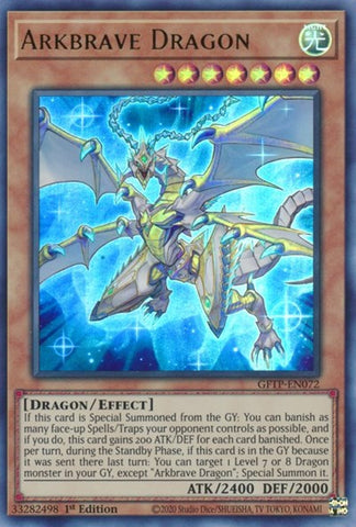 Arkbrave Dragon [GFTP-EN072] Ultra Rare Yu-Gi-Oh!