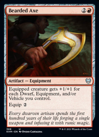 Bearded Axe [Kaldheim] Magic: The Gathering