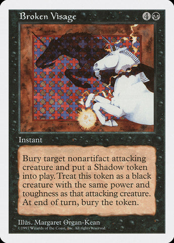 Broken Visage [Fifth Edition] Magic: The Gathering
