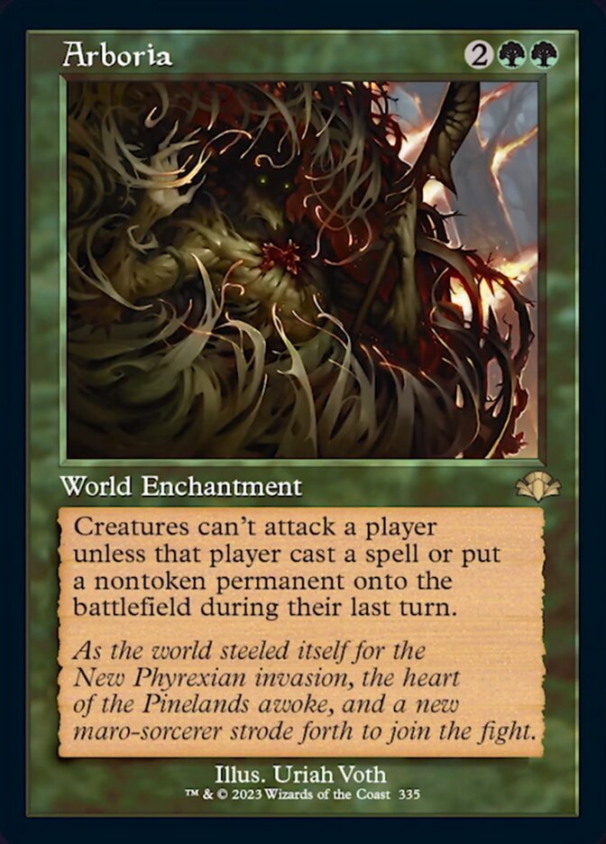 Arboria (Retro) [Dominaria Remastered] Magic: The Gathering
