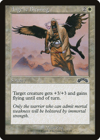 Angelic Blessing [Exodus] Magic: The Gathering