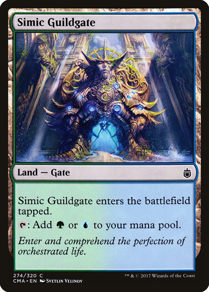 Simic Guildgate [Commander Anthology] Magic: The Gathering