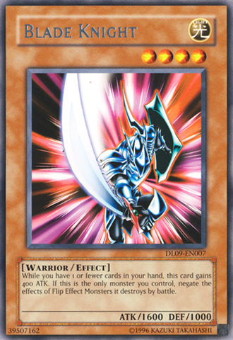 Blade Knight (Silver) [DL09-EN007] Rare Yu-Gi-Oh!