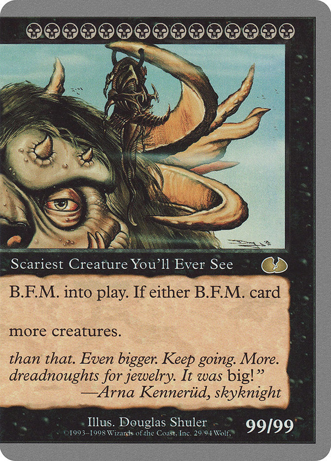 B.F.M. (Big Furry Monster) (29/94) [Unglued] Magic: The Gathering