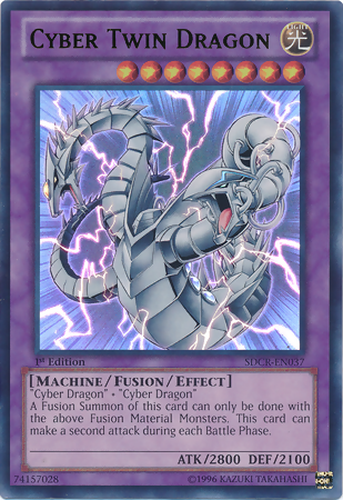 Cyber Twin Dragon [SDCR-EN037] Ultra Rare