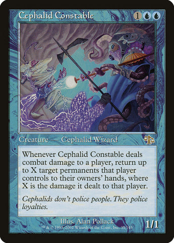 Cephalid Constable [Judgment] Magic: The Gathering