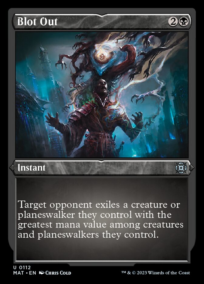 Blot Out (Foil Etched) [March of the Machine: The Aftermath] Magic: The Gathering