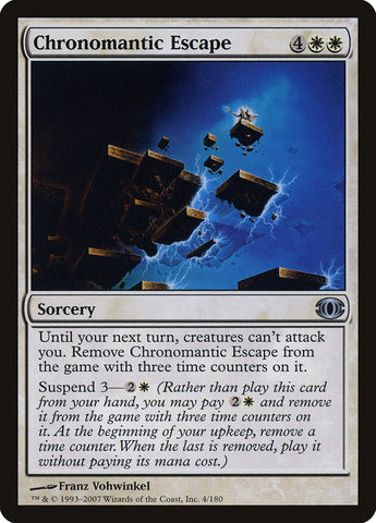 Chronomantic Escape [Future Sight] Magic: The Gathering