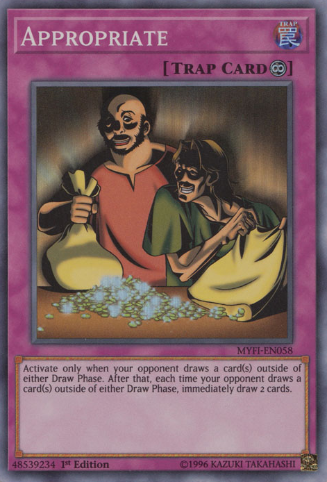 Appropriate [MYFI-EN058] Super Rare Yu-Gi-Oh!