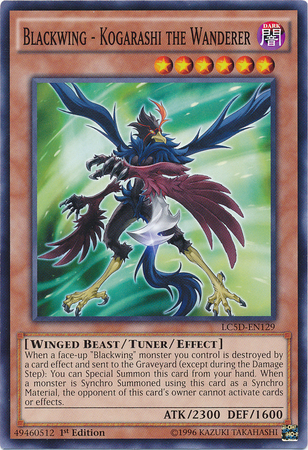 Blackwing - Kogarashi the Wanderer [LC5D-EN129] Common Yu-Gi-Oh!