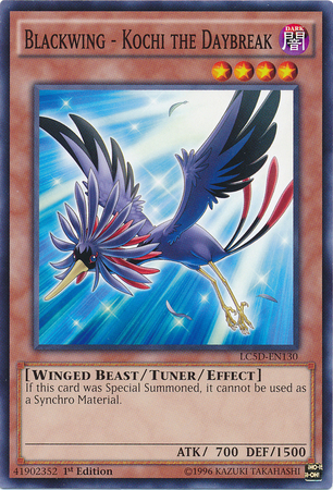 Blackwing - Kochi the Daybreak [LC5D-EN130] Common Yu-Gi-Oh!