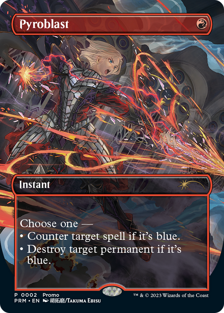 Pyroblast [Wizards Play Network 2023] Magic: The Gathering