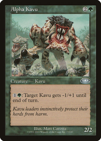 Alpha Kavu [Planeshift] Magic: The Gathering